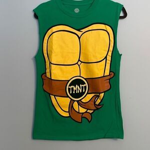TMNT Nickelodeon 2012 Belted Shirt Small